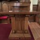 Communion Table, Pulpit & Baptismal Font