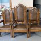 Set of antique pulpit chairs