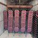 Falcon Banquet Chairs, Mauve Padded Stacking – 600 Used – Phoenix, AZ – $28 each